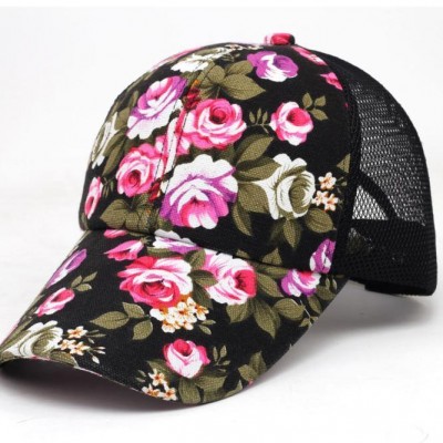 Fashion  Embroidery Cotton Baseball Cap Girls Snapback Hip Hop Flat Hat UA  eb-53733017